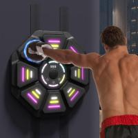 Sportsoul智能音乐拳击墙靶成人儿童拳击训练器 豪华8靶黑色标准款