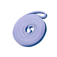SPORTSOUL硅胶阻力带 硅胶翘臀圈 紫色2cm