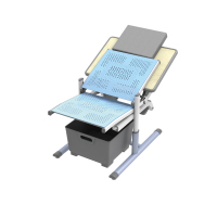 校金刚坐立躺学习桌椅D连体款