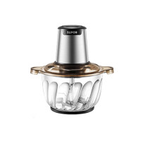 苏泊尔(SUPOR)绞肉机家用电动搅拌机多功能碎肉绞馅宝宝婴儿辅食料理机易清洗 2L大容量 两档可调节JRD01-300