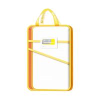 晨光(M&G)文具L型学生网纱拉链袋 科目分类袋文件袋一年级小学生加厚学科袋大容量大开口 综合