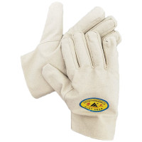 劳工 黄甲布复合无纺布原条手套HC-05 10副/包