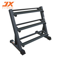 军霞(JUNXIA)哑铃套组三层哑铃架JX-DBR86及105公斤哑铃