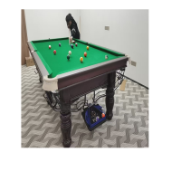 胜利者jkp-203标准美式台球桌(黑八桌)+台球杆2根+台球1盒