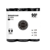 TTYOOP SJ-4555 45*55cm 30只/卷 3卷/包 强韧加厚垃圾袋 (计价单位:包) 黑色
