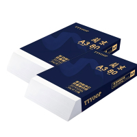 TTYOOP 蘭京A3 80g 500张/包 5包/箱 多功能复印纸 (计价单位:箱) 白色