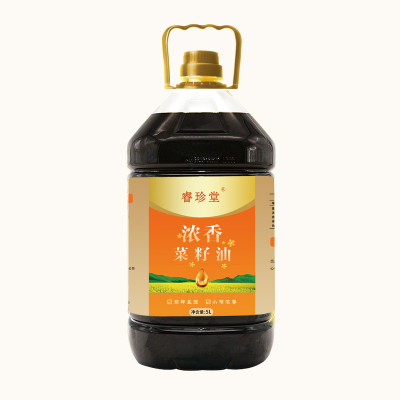 睿珍堂浓香菜籽油5L/桶