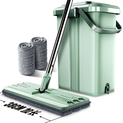 DXBG日常用品清洁工具地面清洁拖把五月花PB0238cm 干湿两用 2块配布