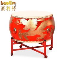 豪利特24寸牛皮鼓战鼓龙鼓带鼓架普通款