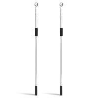 利特莱依3米不锈钢伸缩旗杆