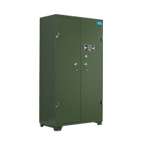 铭威盾绿色存储柜管制器械保管柜密码锁枪柜存放柜手枪柜(可存放50把手枪高1.8米)