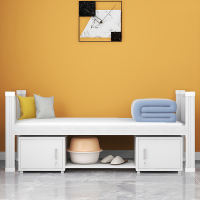 风雷动钢制单人床员工宿舍床公寓床长2米宽1.2米高0.75米常规A