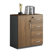 风雷动办公室矮柜储物柜文件柜1门4抽屉常规A