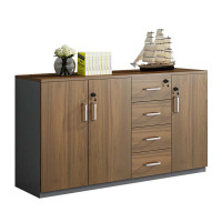 风雷动办公室矮柜储物柜文件柜3门4抽屉常规A