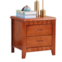 风雷动床头柜简约现代卧室床边储物柜标准款海棠色50*41*50cm常规A
