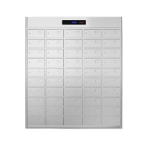 鑫升顺消毒柜热风循环食堂饭店臭氧紫外线消毒柜 格子消毒50门