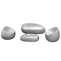 汉诺鑫威定制玻璃钢休闲椅户外广场休息沙发