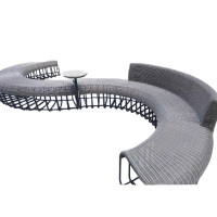 DXBG定制户外铝合金休闲沙发休闲座椅