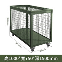 金经金属 1500*750*1000mm 带滚轮 仓储货笼 (计价单位:个)