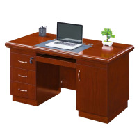 DXBG简约大气木质员工桌主管桌老板桌办公桌1600*800*760mm