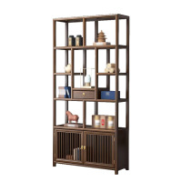 铭威盾中式木质多宝阁茶柜置物架展示柜博古架