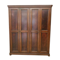 铭威盾乡村复古家用卧室收纳储物大衣柜