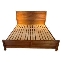 铭威盾木质简约中式双人大床2000*1800