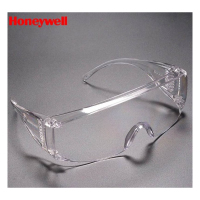霍尼韦尔(Honeywell) 防风沙防雾防冲击防飞溅护目镜访客来访眼镜 100001