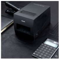 得力(deli) 热敏不干胶打印机 条码打印 DL-886B(黑色) 仅支持电脑打印