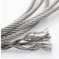 304不锈钢钢丝绳牵引起重耐酸耐碱耐磨防锈 4.0mm 50米