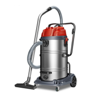 工业吸尘器 加厚桶身干湿两用吸尘机JN309 70L豪华版