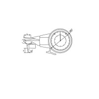 FOWLER 内卡规(进口)数显 10-30mm 分度值 0.005mm 54-523-151G