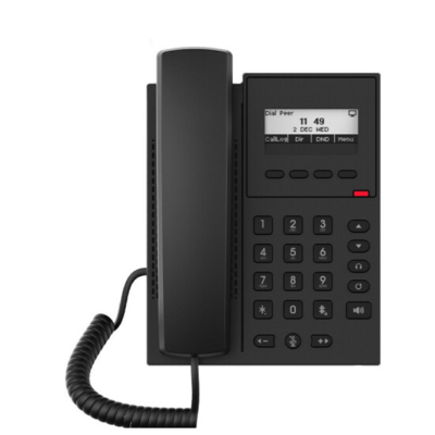 IP电话机 GW11 SIP协议 双网线接口商务办公桌面IP电话 适配器供电