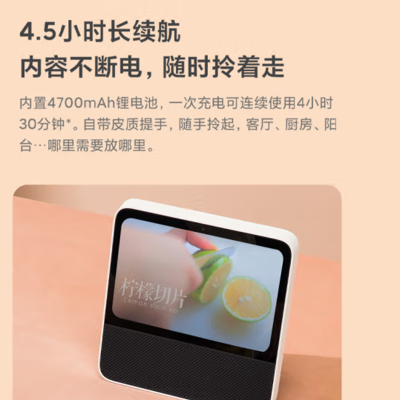 小米(mi) Redmi红米小爱触屏音箱 8英寸智能音响