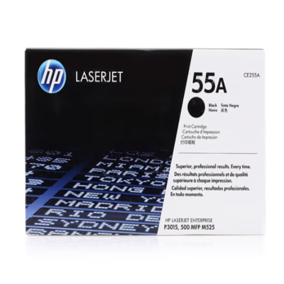 惠普(hp) 打印机 LaserJet P3015 耗材名称 55A/CE255A硒鼓