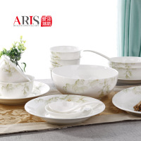爱依瑞斯ARIS 39头陶瓷餐具组合 白玉兰 AS-D3901H