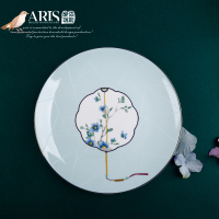 爱依瑞斯ARIS 20头陶瓷餐具组合中国风-金泥小扇 AS-D2001H