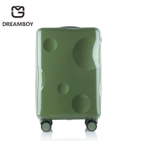 DREAMBOY 笑梦歌月球坑青春行李箱 20寸绿色