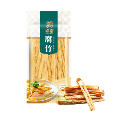 绿帝腐竹200g *5(单位:袋)