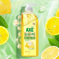 AXE斧头牌柠檬玻尿酸厨房果蔬护肤洗洁精1kg*2瓶