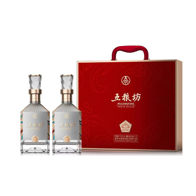 五粮液52度 五粮坊(礼盒装)500ml*2