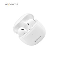 沃品(WOPOW) TWS07真无线蓝牙耳机半入耳式游戏运动适用于苹果安卓手机 白色