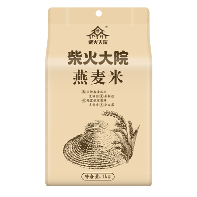 柴火大院 张家口燕麦1kg6970093765701