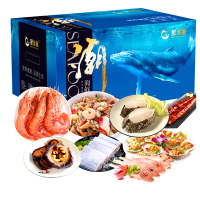 星龙港 国产生鲜海鲜礼盒 马到功成3300g
