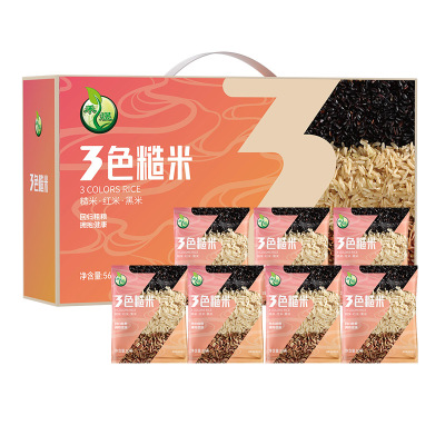 禾煜 7日三色糙米礼盒560g