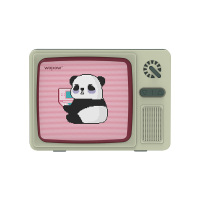 沃品熊猫电视复古蓝牙音箱 AP07