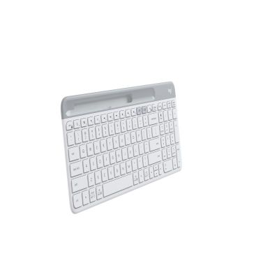 罗技(Logitech)K580无线蓝牙键盘 便携超薄键盘 平板键盘 白色