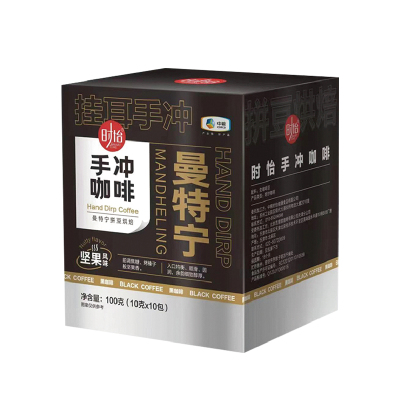 时怡曼特宁拼豆烘焙手冲咖啡100g