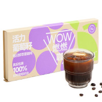 连咖啡 每日鲜萃活力葡萄籽黑咖啡WOW燃燃咖 2.1克*6/袋