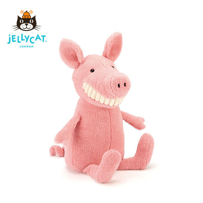 英国jELLYCAT 微笑大牙猪 (大码 36cm)